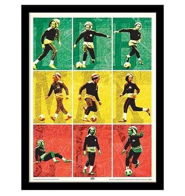 Bob Marley (Football) Framed Print