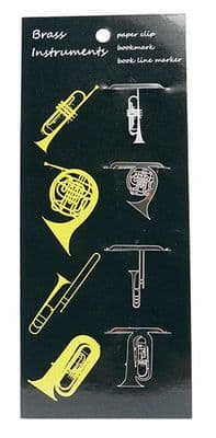 Brass Instrument Bookmarks by AGR