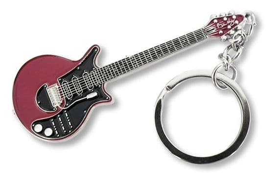 Brian May (Queen) Red Special Metal Keyring | musical gifts online