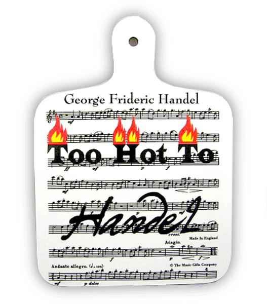 Chopping Board - Too Hot To Handel by MGC
