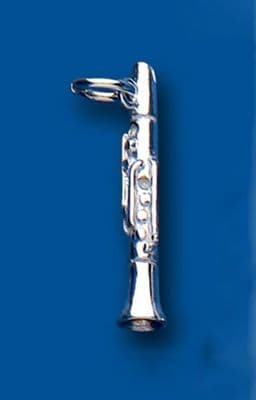 Clarinet Sterling Silver Charm