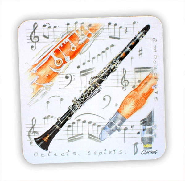 Coaster - Clarinet