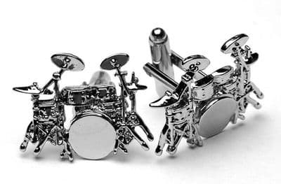 Drum Kit Cufflinks by Gifticuffs