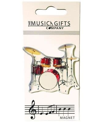 Drum Kit Fridge Magnet by MGC