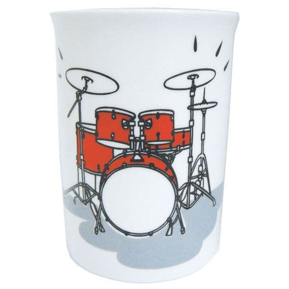 Drum Kit China Mug - Music Themed Mug | musical gifts online
