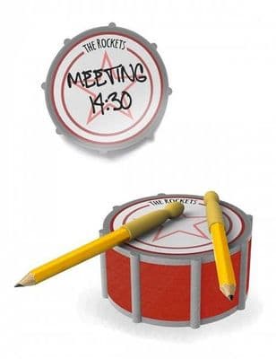 Drummy Sticky Notes by RK