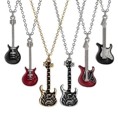 Electric Guitar Necklaces by TJ