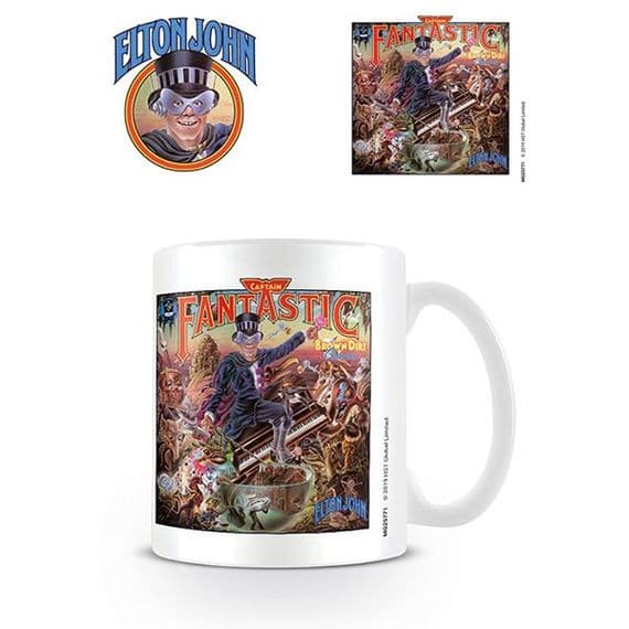 Elton John Captain Fantastic Mug - Elton memorabilia | musical gifts online
