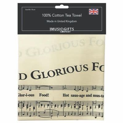Food Glorious Food Tea Towel