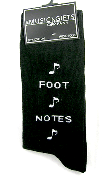 Music Foot Note Socks – Gift for Music Teacher | musicalgiftsonline