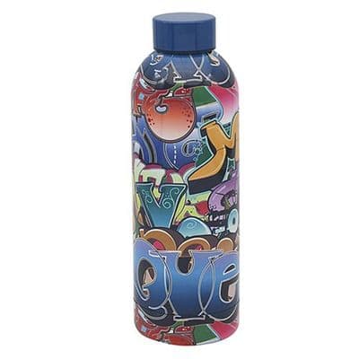 Graffiti Music Water Bottle