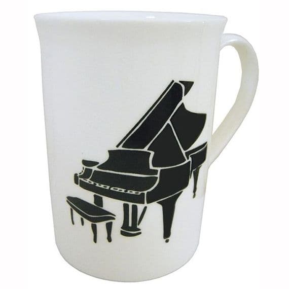 Grand Piano China Mug - Music Mug | musical gifts online