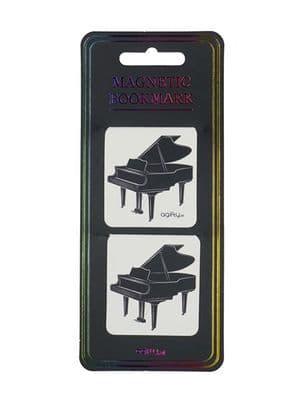 Grand Piano Magnetic Bookmarks by AGR