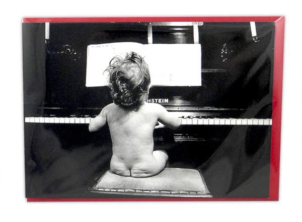 Greetings Card - Baby Beethoven