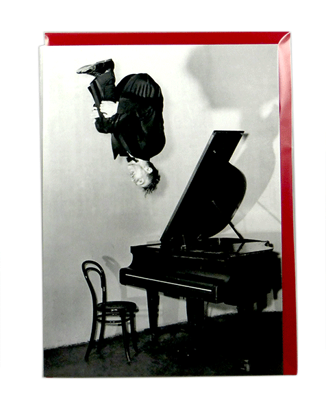 Greetings Card - Freddie Harrison Austrian Performer