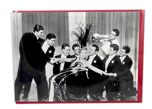 Greetings Card - Mae West in The Heats On 1944