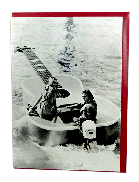 Greetings Card - Rockin' the Boat 1960s