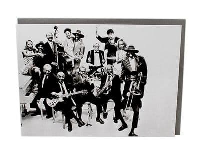 Greetings Card - The Harlem Blues and Jazz Band