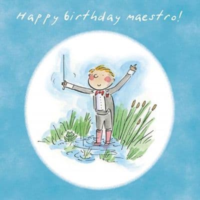 Happy Birthday Maestro Card by HM