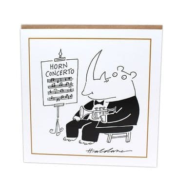 Horn Card by Col Cards