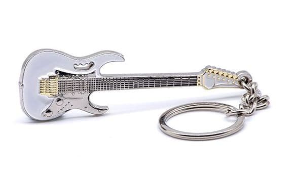 Ibanez JEM 7 Model Guitar Keyring - Guitar Keyring | musical gifts online