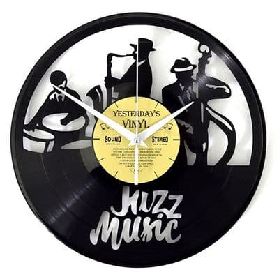 Jazz Band 12" Vinyl LP Clock