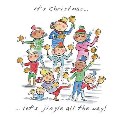Jingle All The Way Christmas Card