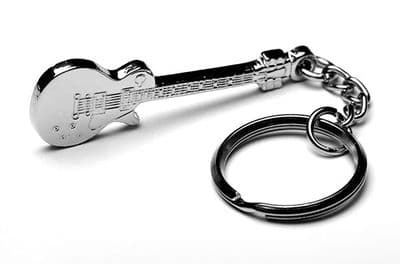 Les Paul Guitar Keyring by Gifticuffs