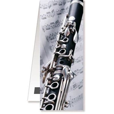 Magnetic Bookmark - Clarinet by VW