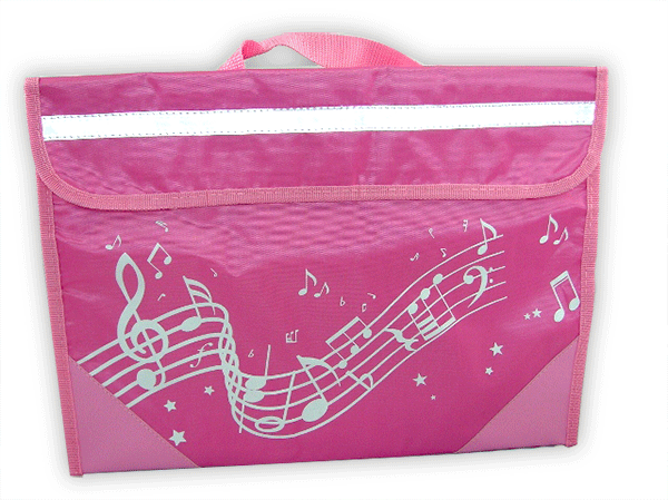 Coloured PVC Music Bag  School Music Bags & Gifts | musical gifts online