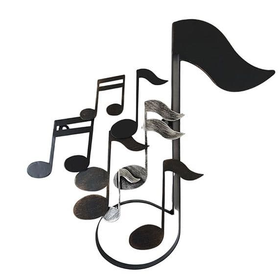 Music Note Bunch - Music Metal Wall Art | musical gifts online