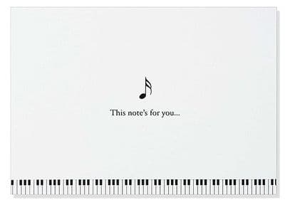 Music Note Cards by PP