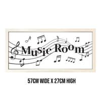Music Room - Wall Art Framed Print - Music Gift | musical gifts online