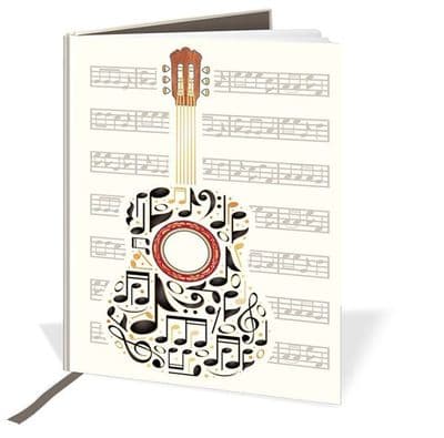Notebook - A5 Guitar Notes by Quire