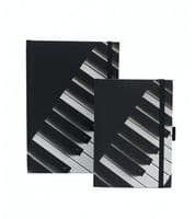 Piano Keyboard A5 Notebook - Music Themed Stationery | musical gifts online
