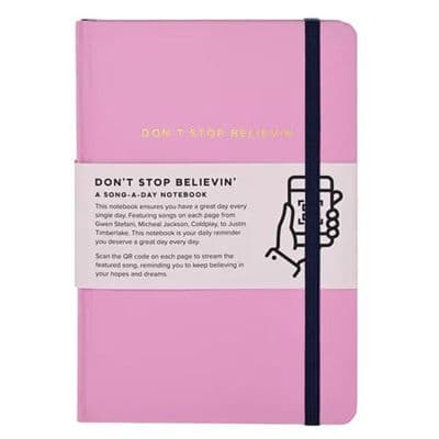 Notebook - Don't Stop Believin' - A Song A Day