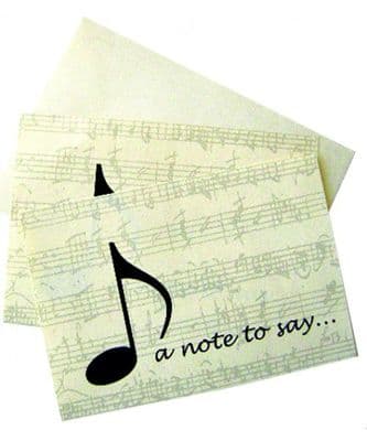 Notelets - A Note To Say... by MGC