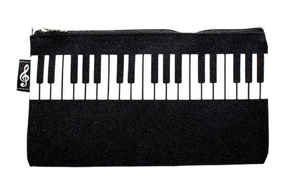 Music Pencil Case - Piano Keyboard - Music Gift | musical gifts online
