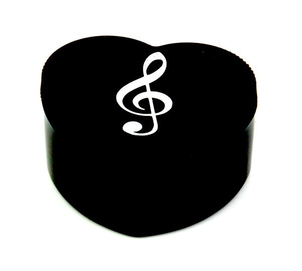 Heart Shaped Music Pencil Sharpener for Student | musical gifts online