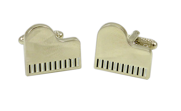 Piano Cufflinks by Onyx Art
