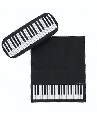 Piano Keyboard Glasses Case by AGR