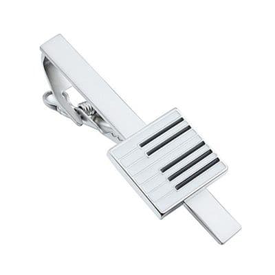 Piano Keyboard Tie Bar by Onyx Art