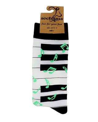 Piano Socks Small Size by Soctopus