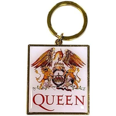 Queen Classic Crest Keychain by RO