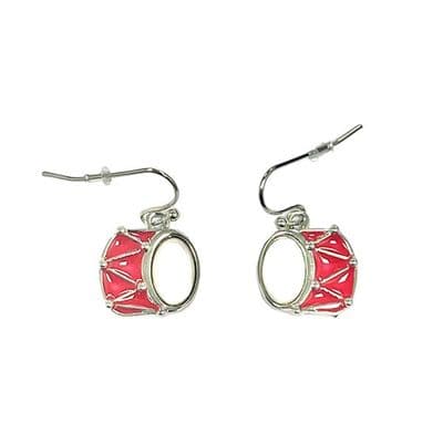 Red Drum Hook Earrings by TJ