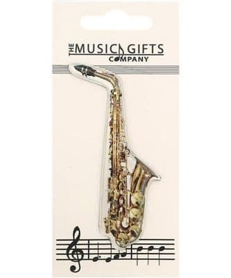 Saxophone Fridge Magnet by MGC