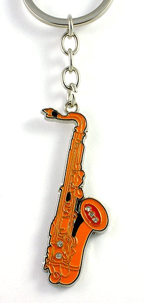 Saxophone Keyring - Metal by LS