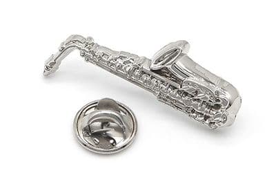 Saxophone Lapel Badge by Gifticuffs