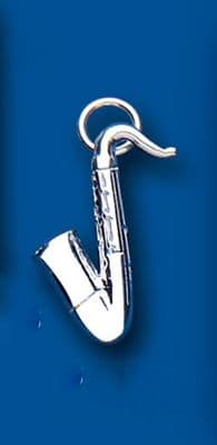 Saxophone Sterling Silver Charm