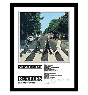 The Beatles (Abbey Road) Framed Print